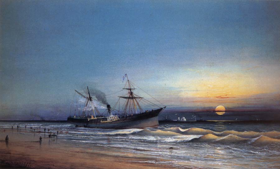 tHE Blockade Runner Ashore